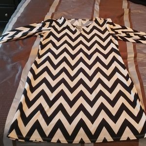 3/4 length sleeved dress